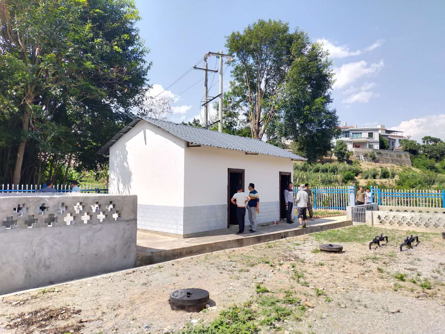 云南永德縣美麗鄉(xiāng)村污水處理設備