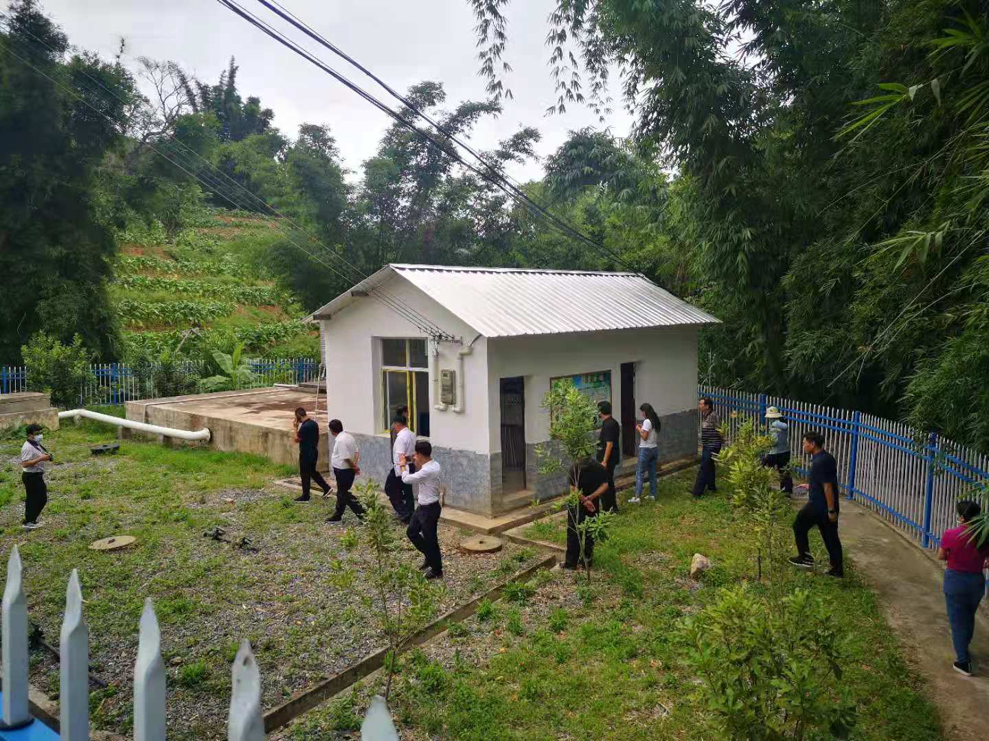 云南永德縣美麗鄉(xiāng)村污水處理設備